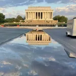Small Water Area Test at The Reflecting Pool looking at The Lincoln Memorial!