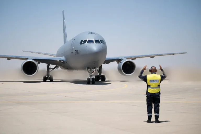 The Air Force has received the first aircraft of its kind for refueling and transport.
