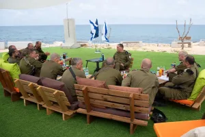 The IDF’s achievements are thanks to the fighting and sacrifice of you, the commanders, and the soldiers in active service and reserve duty.