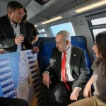 Today we inaugurated the Eastern Railway Line of Israel Railways, which will allow travel from north to south without passing through Tel Aviv.