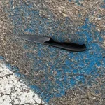 Attempted stabbing attack at the entrance to the Western Galilee Police station.
