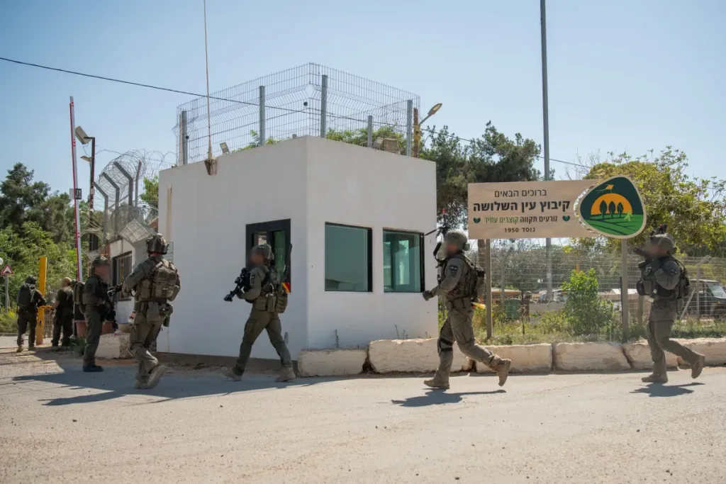 The Exercise That Brought Gaza’s Counter-Terrorism Unit Together with Dozens of ‘Dirty Dozen’ – In Their Backyard