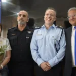 The Minister of National Security, MK Itamar Ben-Gvir, and the Commissioner of Police, Commissioner Danny Levy, awarded the rank of Superintendent and a letter of appointment to the Legal Advisor of the Israel Police.