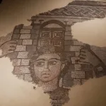 1,600-Year-Old Samson Mosaic Goes on Public Display in Galilee