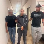 Following a manhunt – the suspect in the Rishon LeZion murder incident surrendered himself a short while ago earlier today.