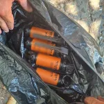 Four military stun grenades and various types of drugs were seized in an apartment in Ramat Hasharon during an operation by detectives from the Glilot station a suspect (43) was arrested.
