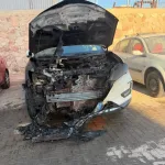 Suspect Arrested for Car Arson in Eilat Early this morning, Eilat district police officers opened an investigation upon receiving a report of a vehicle that caught fire in a residential neighborhood in the city.