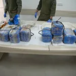Israel Police: An attempt to export approximately 60 kilograms of drugs to the Jordanian border was thwarted two suspects were arrested. During the day, IDF observation posts identified suspects attempting to export drugs from Israeli 
