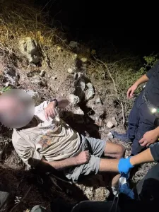 Israel Police: During the night, a report was received from several youths who passed through the area of Netiv Ha'Portzim, stating that they heard shouts for help from a person trapped under a tree.