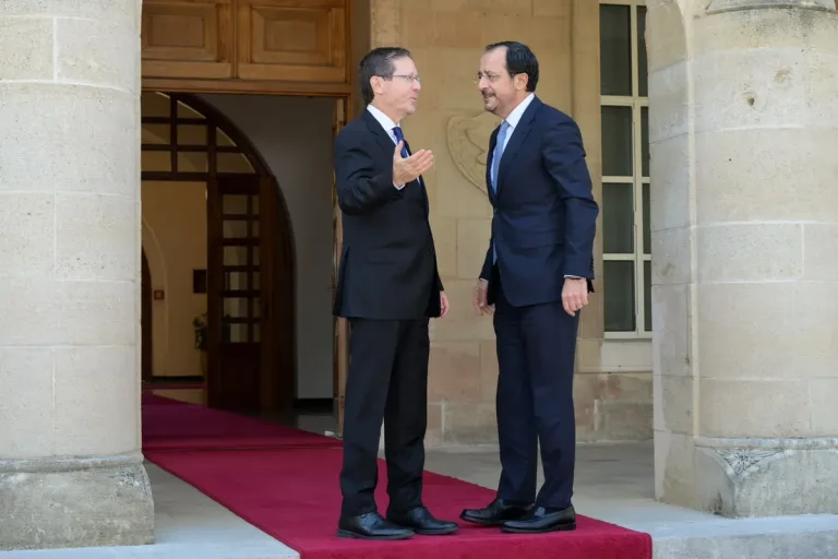 Herzog in Cyprus: ‘My Dream’ Is Israel-Cyprus-Lebanon Presidential Meeting