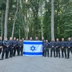 Israel Police in Ukraine for Rosh Hashanah security