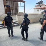 Police officers from the Judea and Samaria District have opened an investigation following the arson of a mosque and the spraying of graffiti in the village of Mazra’a in Samaria. Forces from the Ariel station and the forensic identification unit are at the scene, accompanied and secured by