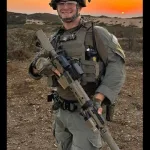 The Israel Police and Border Police announce with deep sorrow and grief the death of a fighter in the Yamam unit, Sergeant Major Itai Peretz z"l, aged 23,