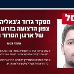To remove an immediate threat: The IDF and Shin Bet eliminated the commander of the Jabalia battalion of the Hamas terrorist organization in the northern Gaza Strip. The IDF and Shin Bet attacked in the northern Gaza Str