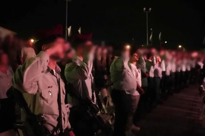 이스라엘군: 다차원부대 전사자 추모식 거행