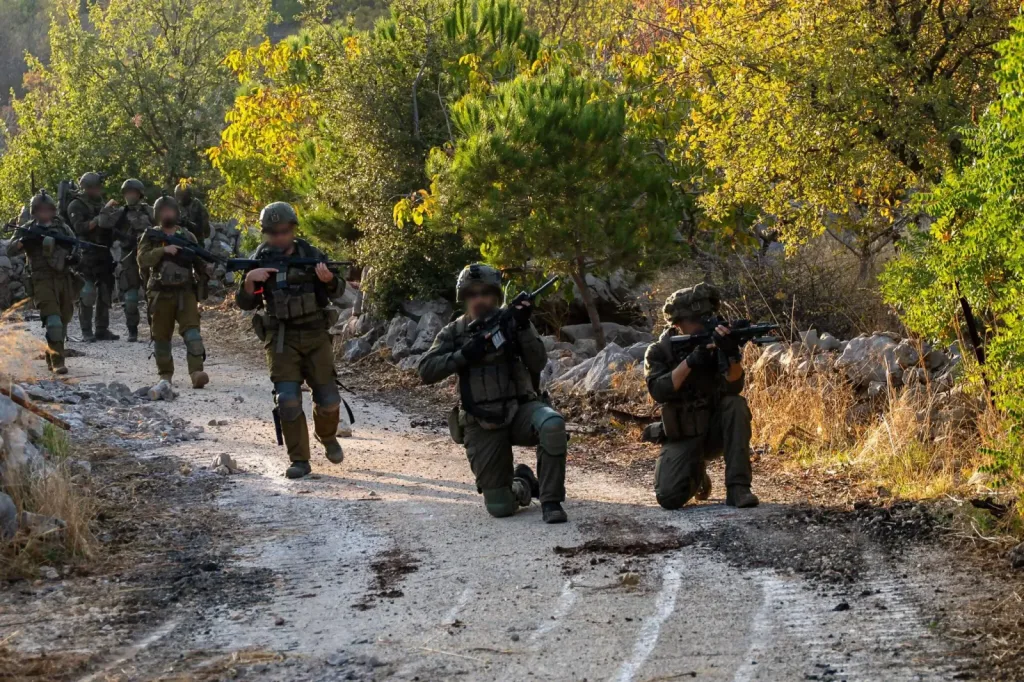 Forces of the 810th Brigade completed an operation to locate terror infrastructure and weaponry on the outskirts of Kfar Chouba.