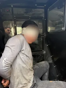 Israel Police: In an offensive operation conducted by police officers from the Judea and Samaria District in villages in the Binyamin region, five stolen vehicles and a motorcycle were seized.